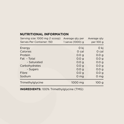 Trimethylglycine (TMG)