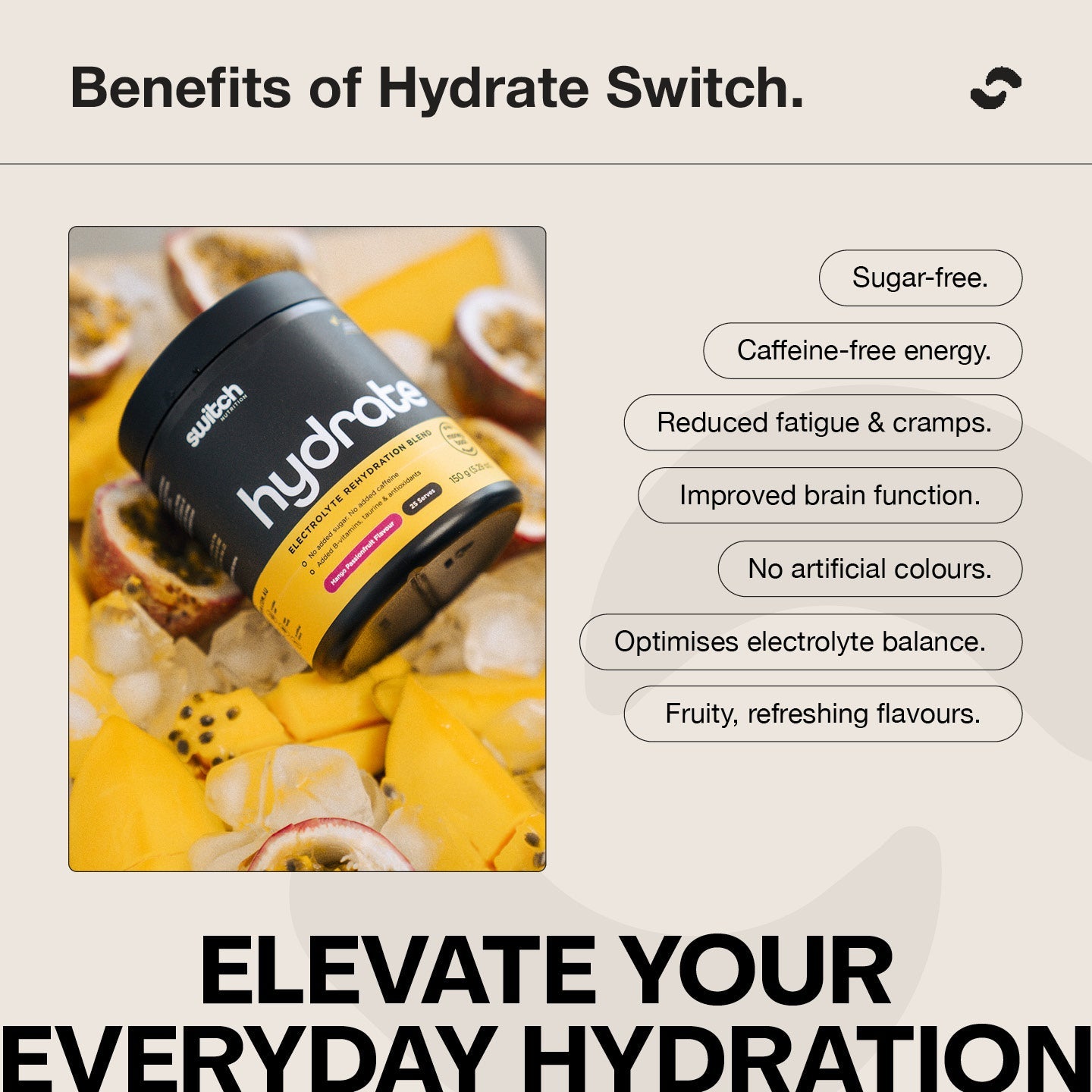 Hydrate Switch Tub