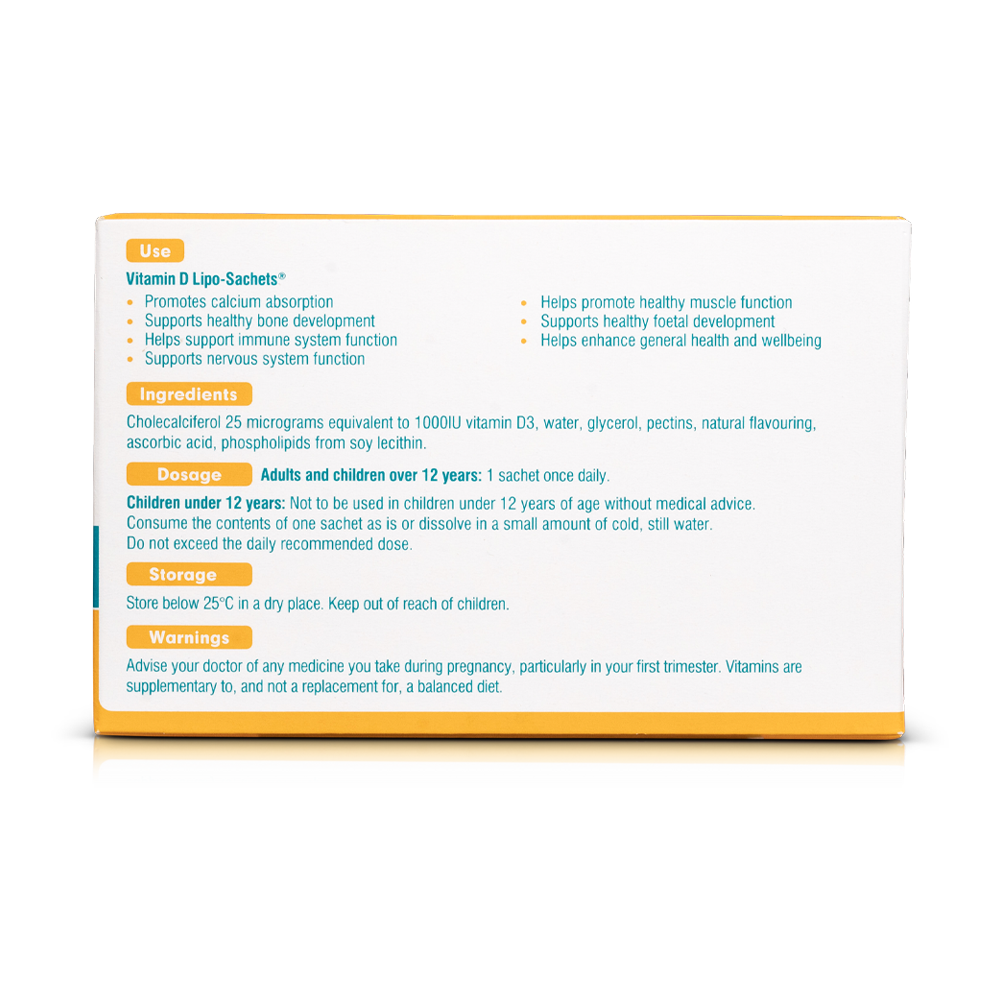 Vitamin D Lipo-Sachets